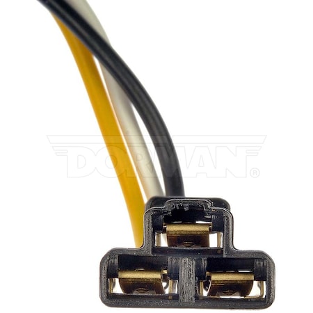 Motormite Electrical Harness-3-Wire A/C Relay Hvac Relay Conn, 85846 85846